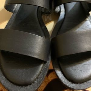 Michael Michael Kors Millie Slide Leather Sandals
